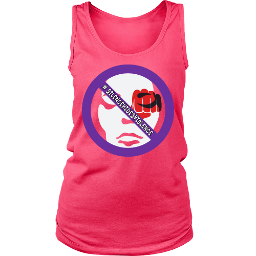 Limited Edition Silence Hides Violence District Womens Tank